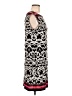 Jessica Howard Graphic Black Cocktail Dress Size M - photo 4