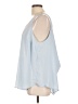 Torrid 100% Polyester Blue Sleeveless Blouse Size Lg Plus (0) - photo 5