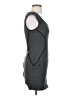 Express Solid Gray Casual Dress Size 0 - photo 4