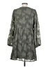 Boohoo 100% Polyester Gray Casual Dress Size 4 - photo 2