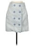 She + Sky 100% Cotton Blue Gray Denim Skirt Size S - photo 1