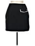 Zara Solid Black Casual Skirt Size M - photo 2