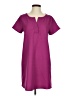 Everly 100% Polyester Solid Purple Casual Dress Size S - photo 1