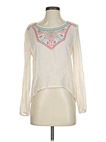 Flying Tomato Long Sleeve Blouse (view 1)