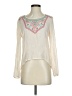 Flying Tomato 100% Polyester Ivory Long Sleeve Blouse Size S - photo 1