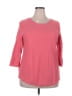 Talbots Pink Sweatshirt Size 2X - photo 1