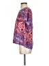 Everly 100% Polyester Purple Short Sleeve Blouse Size S - photo 5