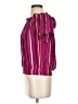 Allison Joy Purple Short Sleeve Blouse Size S - photo 5