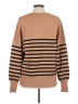 Unbranded Stripes Tan Pullover Sweater Size M - photo 2