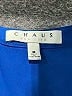 Chaus 100% Polyester Blue Sleeveless Blouse Size M - photo 7