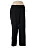 Rafaella Solid Black Dress Pants Size 20 - photo 1
