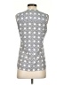 J.Crew Factory Store 100% Polyester Silver Sleeveless Blouse Size 00 - photo 2