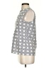 J.Crew Factory Store 100% Polyester Silver Sleeveless Blouse Size 00 - photo 5