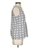 J.Crew Factory Store 100% Polyester Silver Sleeveless Blouse Size 00 - photo 4