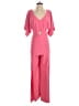 Trina Turk Solid Pink Jumpsuit Size 4 - photo 1
