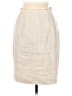 Talbots 100% Linen Ivory Gray Formal Skirt Size 10 - photo 1