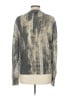 DKNY Metallic Silver Gold Pullover Sweater Size L - photo 2