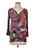 Cupio Purple 3/4 Sleeve Blouse Size S - photo 1