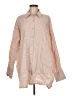 Collusion 100% Cotton Tan Long Sleeve Button-Down Shirt Size 6 - photo 1
