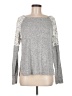 Flora Nikrooz Silver Pullover Sweater Size M - photo 1