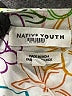Native Youth 100% Viscose Print Ivory White Romper Size S - photo 4