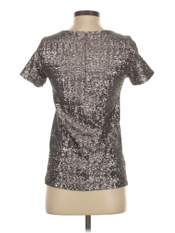 Velvet Short Sleeve Top (view 2)