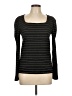 Ann Taylor LOFT Black Long Sleeve Top Size L - photo 1