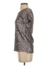 Velvet Metallic Silver Short Sleeve Top Size P (petite) - photo 5