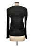 Ann Taylor LOFT Black Long Sleeve Top Size L - photo 2