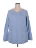 Sonoma Goods for Life Chevron-herringbone Blue Pullover Sweater Size XXL - photo 1