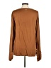 Souvenir 100% Viscose Brown Long Sleeve Blouse Size M - photo 2