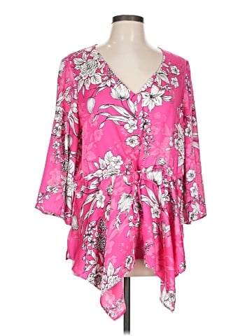 Nine West 3/4 Sleeve Blouse (view 1)