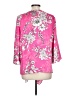 Nine West 100% Polyester Pink 3/4 Sleeve Blouse Size L - photo 2