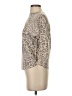 Sioni Animal Print Tan Pullover Sweater Size XS - photo 5