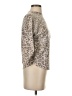 Sioni Animal Print Tan Pullover Sweater Size XS - photo 4