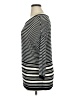 The Limited 100% Rayon Stripes Black Pullover Sweater Size 1X - photo 5