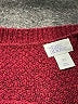 Stars Above Burgundy Pullover Sweater Size XS - photo 7