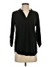 Assorted Brands Black 3/4 Sleeve Blouse Size S - photo 1