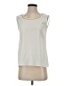 Ann Taylor 100% Polyester Ivory Sleeveless Blouse Size XS - photo 1