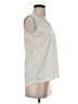 Ann Taylor 100% Polyester Ivory Sleeveless Blouse Size XS - photo 4