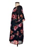 Everly 100% Polyester Floral Black Casual Dress Size S - photo 5