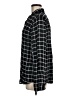 Calvin Klein Checkered-gingham Black Long Sleeve Blouse Size M - photo 5