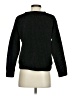 Express 100% Polyester Solid Black Pullover Sweater Size S - photo 2