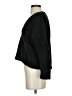 Express 100% Polyester Solid Black Pullover Sweater Size S - photo 5