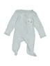 Hurley 100% Cotton Blue Long Sleeve Onesie Size Newborn - photo 1