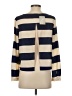 Cope 100% Polyester Stripes Ivory Long Sleeve Top Size XS - photo 2