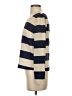 Cope 100% Polyester Stripes Ivory Long Sleeve Top Size XS - photo 5