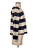 Cope 100% Polyester Stripes Ivory Long Sleeve Top Size XS - photo 4