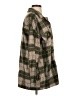 Motel 100% Polyester Plaid Green Coat Size XS - photo 4