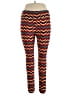 Lularoe Chevron-herringbone Orange Active Pants Size 1X (Tall & Curvy) - photo 1